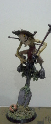 espantapájaros descerebrado